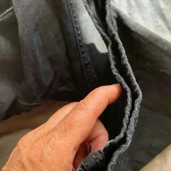 Urban Star dark wash, straight leg jeans 38  by 32. - Picture 8 of 9